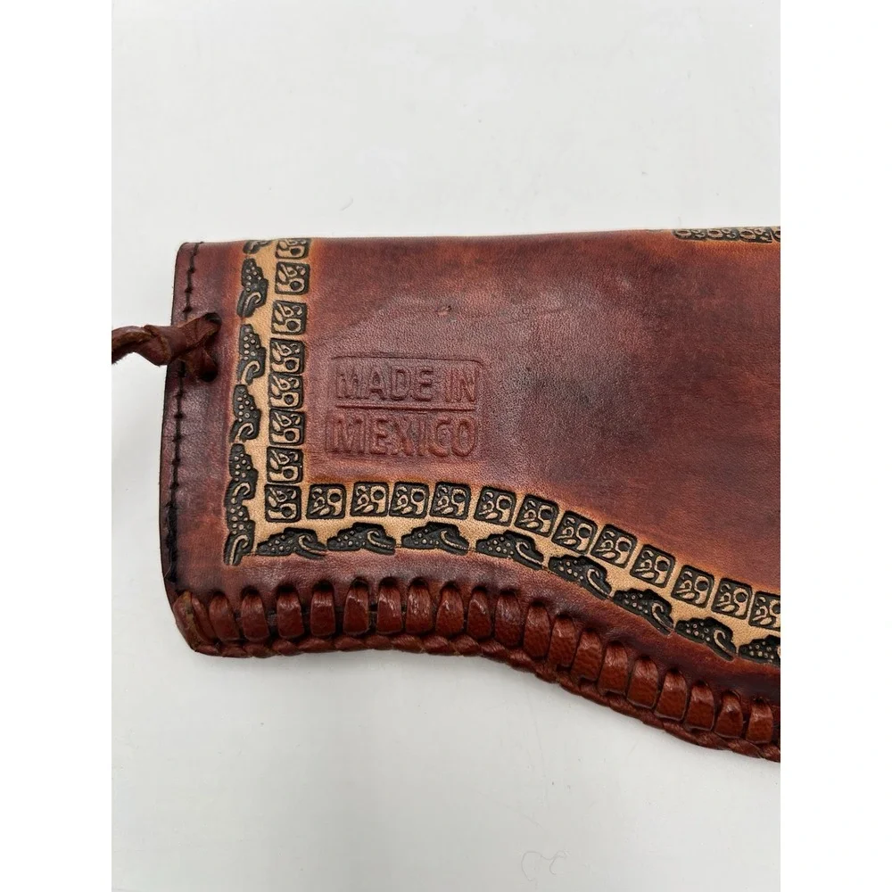 Vintage Harley-Davidson Leather Motorcycle Tool Pouch Holster Made Mexico